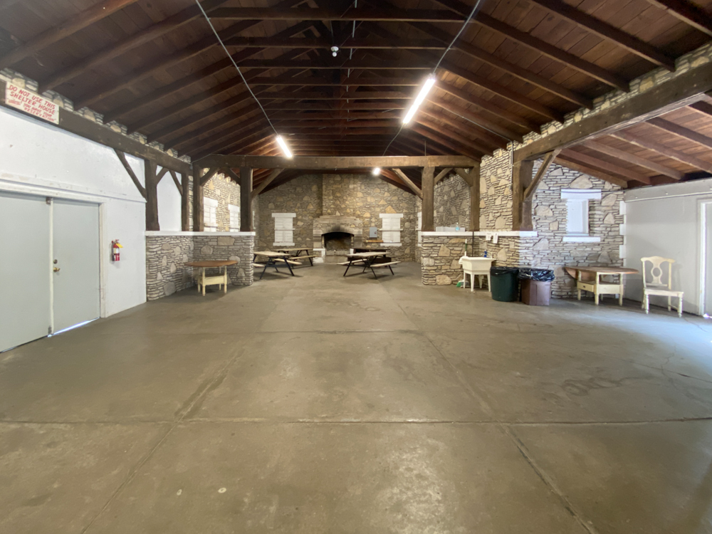 ​Otis Park Shelter House Main Rm Right Side