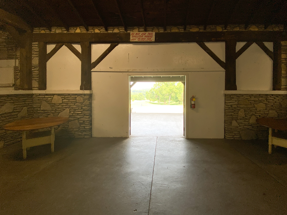 ​Otis Park Shelter House Porch Access