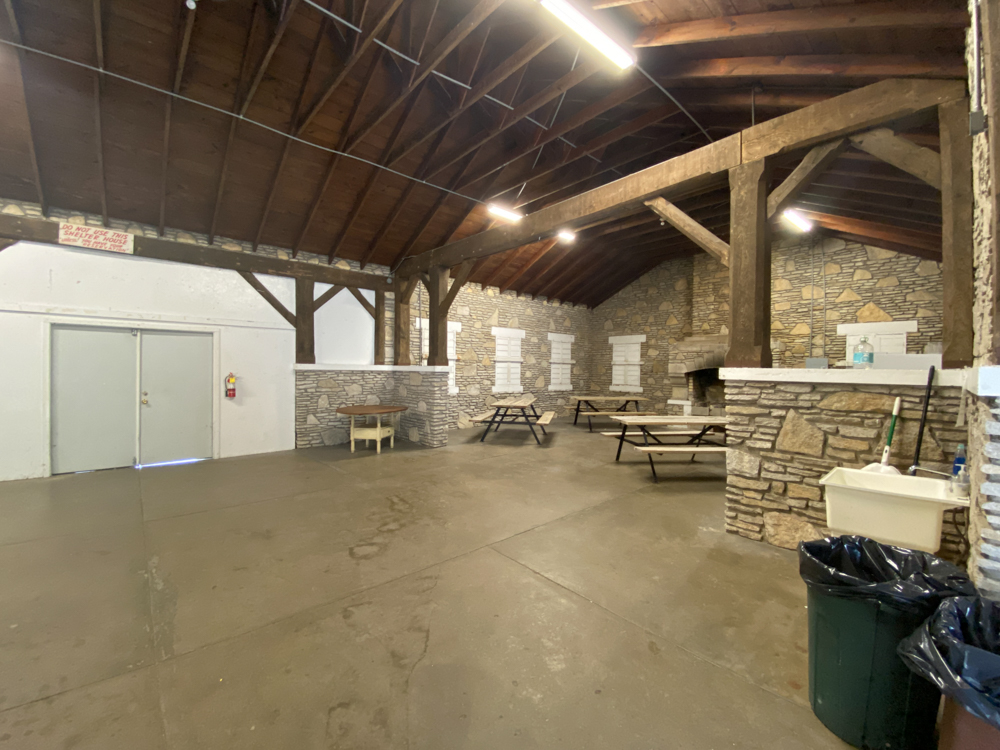 ​Otis Park Shelter House Main Rm Right Side