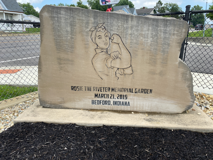 Thornton Park Rosie the Riveter Memorial Garden