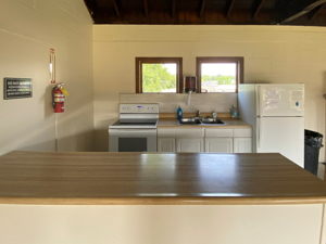 Thornton Park Shelter House Kitchen
