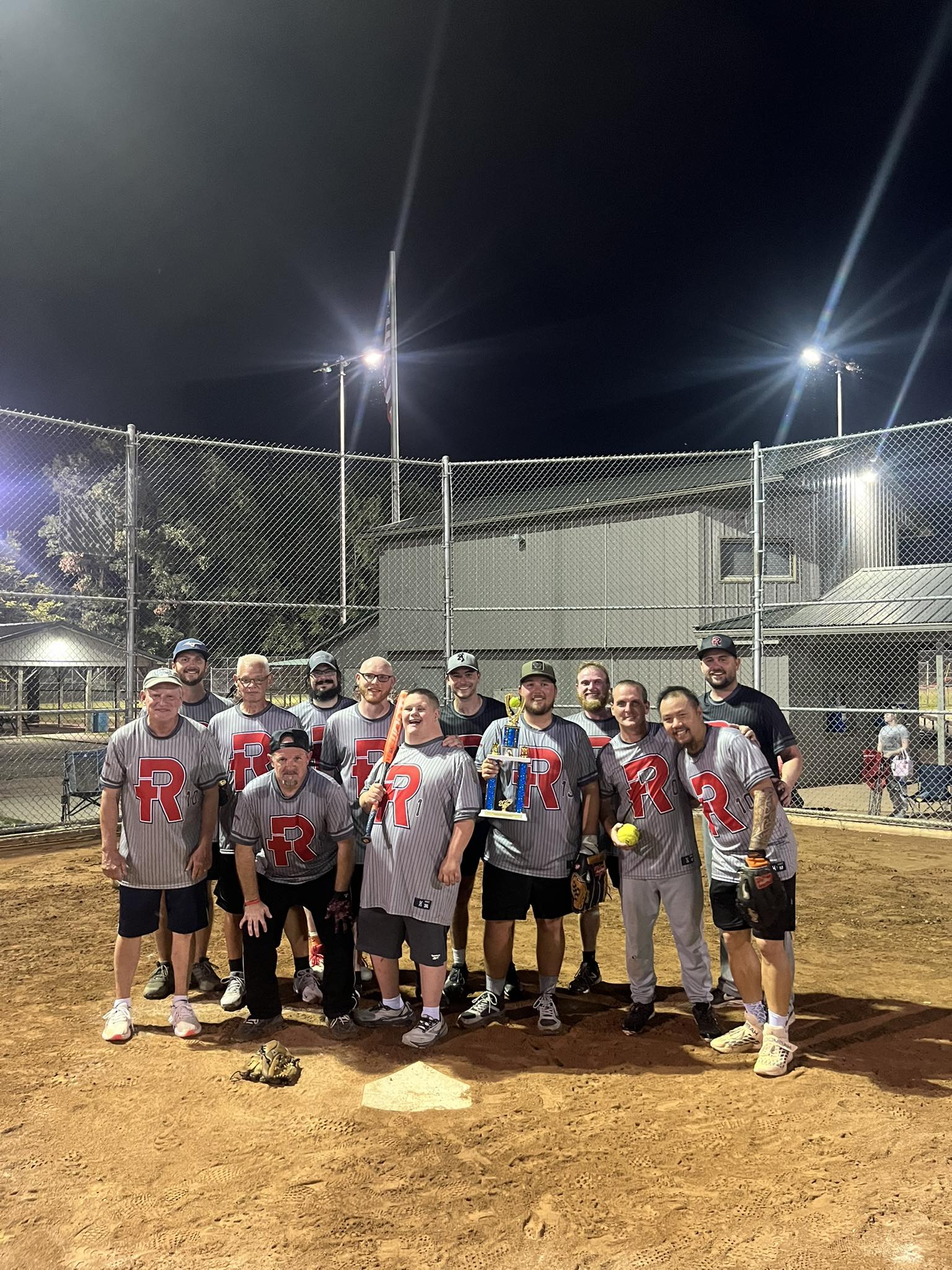 🥎 2025 Summer Men's Church Division Tournament Winners:  🏆 Restoration 🏆