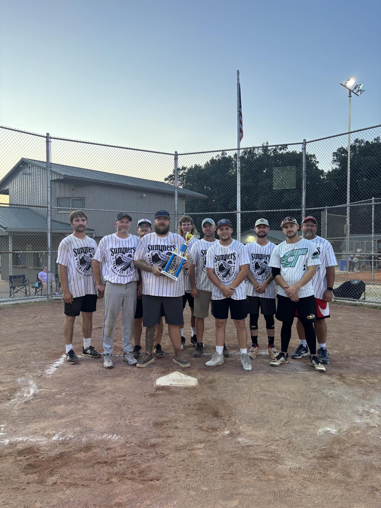 🥎 2025 Summer Men's Middle Division Tournament Winners:  🏆 High Quality H2O Wet Bandits 🏆